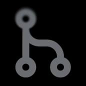 Decorative git branch icon