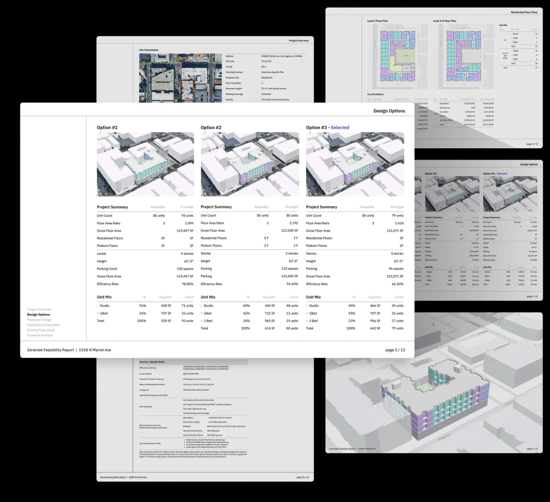 Decorative feasibility report preview